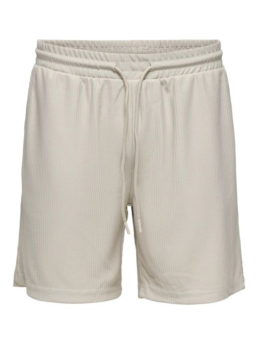 Bermuda chándal con rayado relieve Only & Sons Moonstruck