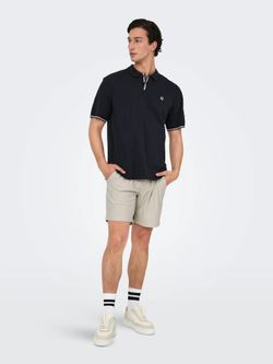 Bermuda chándal con rayado relieve Only & Sons Moonstruck