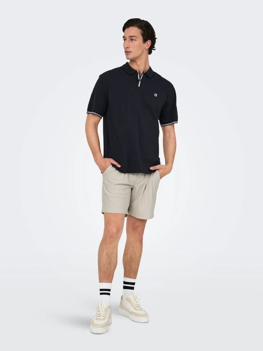 Bermuda chándal con rayado relieve Only & Sons Moonstruck
