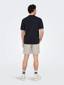 Bermuda chándal con rayado relieve Only & Sons Moonstruck