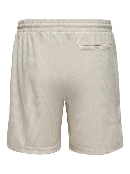 Bermuda chándal con rayado relieve Only & Sons Moonstruck