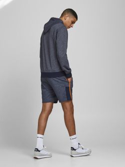 Bermuda chándal jaspeada Jack & Jones Navy Blazer