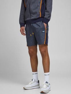 Bermuda chándal jaspeada Jack & Jones Navy Blazer