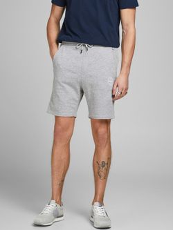 Bermuda chándal lisa Jack & Jones Light Grey Mela