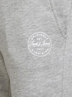 Bermuda chándal lisa Jack & Jones Light Grey Mela
