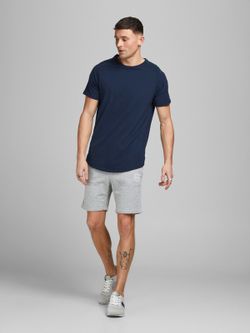 Bermuda chándal lisa Jack & Jones Light Grey Mela