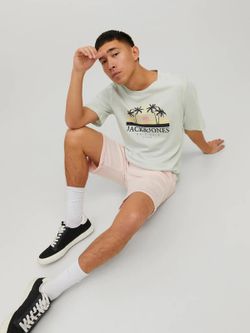 Bermuda chándal lisa Jack & Jones Pale Pink