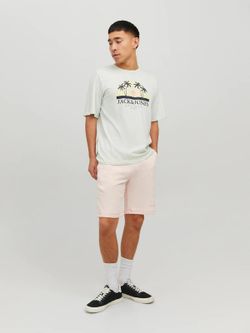 Bermuda chándal lisa Jack & Jones Pale Pink