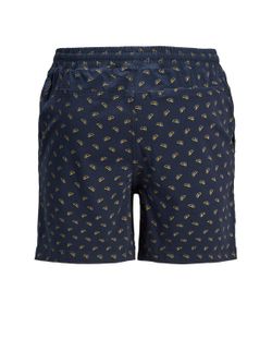 Bermuda con dibujos tacos Jack & Jones Navy Blazer