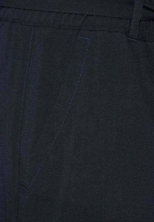 Bermuda con goma y cinturón Street One Deep Blue