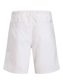 Bermuda con goma y cordón Jack & Jones White