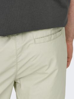 Bermuda con goma y cordón Only & Sons Silver Birch