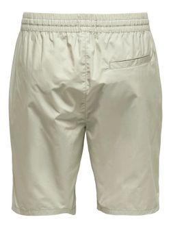 Bermuda con goma y cordón Only & Sons Silver Birch