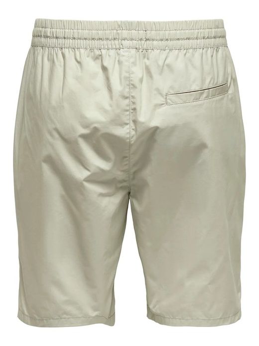 Bermuda con goma y cordón Only & Sons Silver Birch