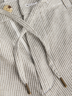 Bermuda con goma y cordón rayas Jack & Jones Cloud Dancer