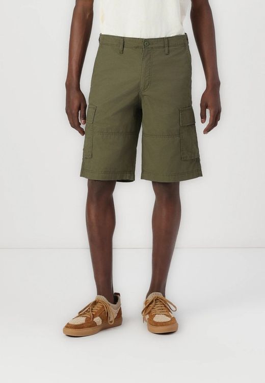 Bermuda de 5 bolsillos cargo Jack & Jones Olive Night
