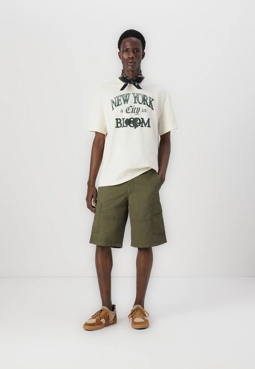 Bermuda de 5 bolsillos cargo Jack & Jones Olive Night