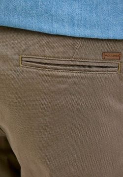 Bermuda de 5 bolsillos con micro diagonal Jack & Jones Beige