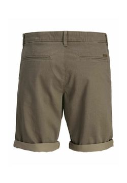 Bermuda de 5 bolsillos con micro diagonal Jack & Jones Beige