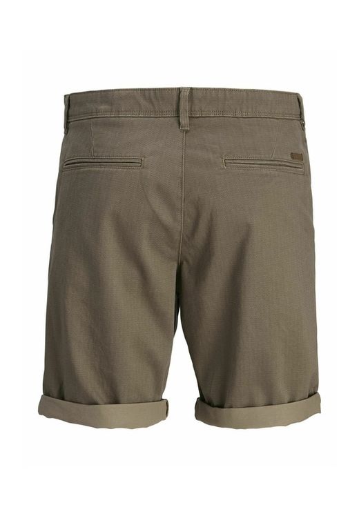 Bermuda de 5 bolsillos con micro diagonal Jack & Jones Beige