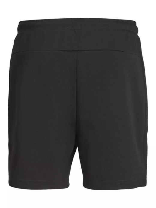 Bermuda de chándal con bolsillos cremalleras Jack & Jones Black