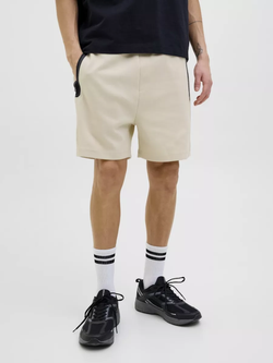 Bermuda de chándal con bolsillos cremalleras Jack & Jones Moonbean