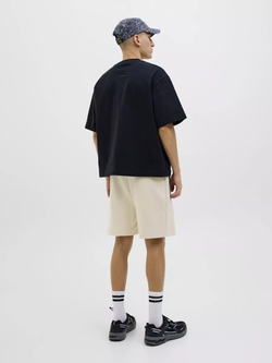 Bermuda de chándal con bolsillos cremalleras Jack & Jones Moonbean