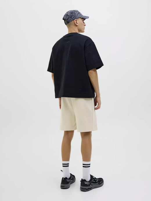 Bermuda de chándal con bolsillos cremalleras Jack & Jones Moonbean