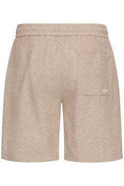 Bermuda de lino con goma y cordón Blend Of America Beige