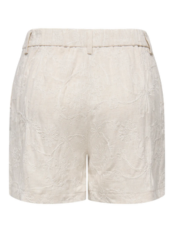 Bermuda HW con bordado floral monocolor Only Moonbean