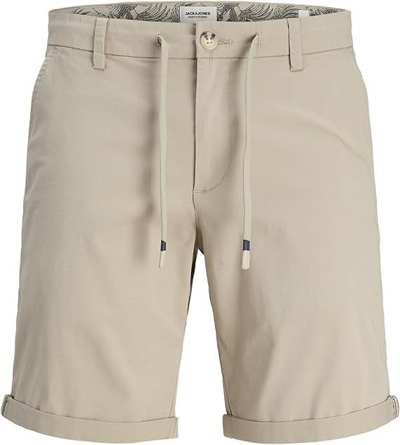 Bermuda lisa elástica Jack & Jones Taupe M