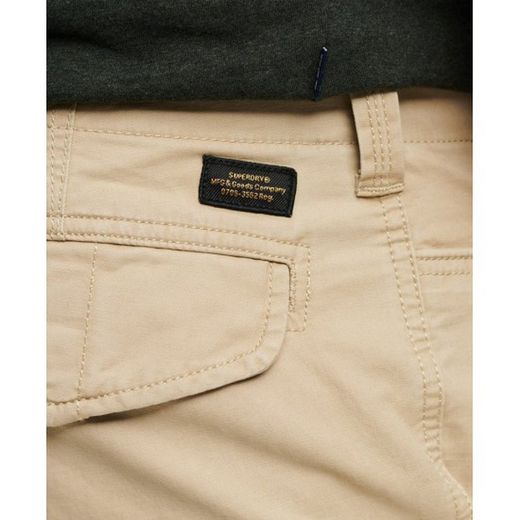 Bermuda militar con bolsillos Superdry Stonewash