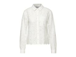 Blusa m/l con calados Street One Off White