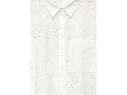 Blusa m/l con calados Street One Off White
