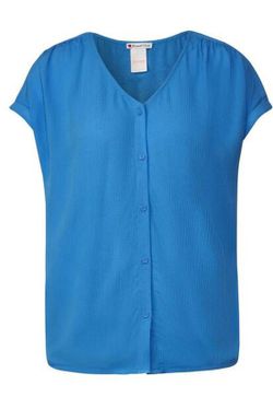 Blusón m/c con botones Street One Turquoise