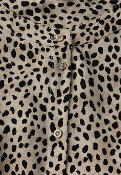 Blusón m/l con estampado animal print Street One Sand