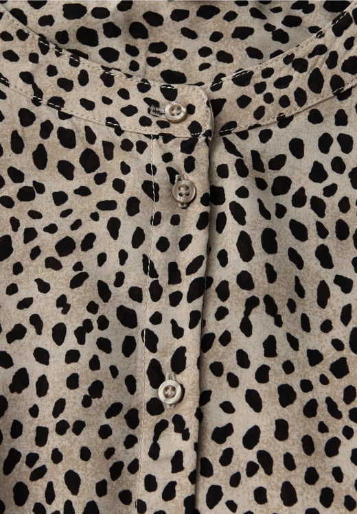 Blusón m/l con estampado animal print Street One Sand