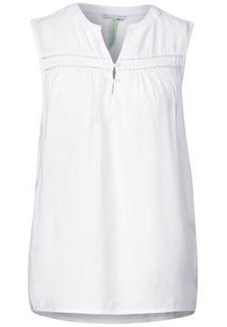 Blusón s/m con 2 botones Street One White