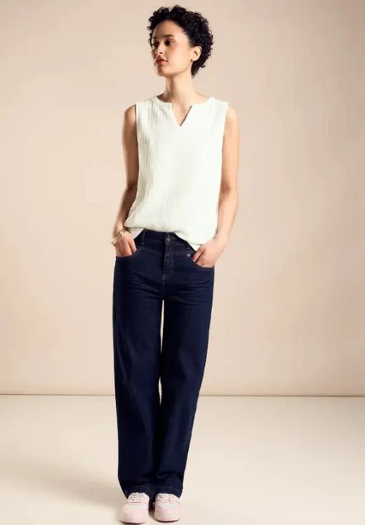 Blusón s/m liso Street One Off White