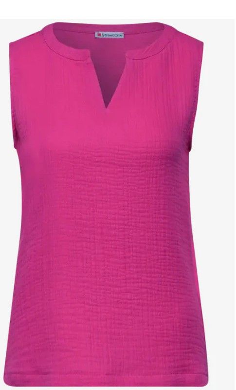 Blusón s/m liso Street One Pink