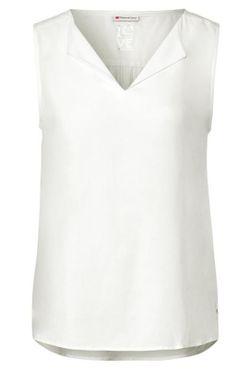 Blusón s/m liso Street One White