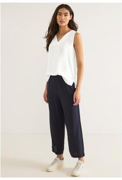 Blusón s/m liso Street One White