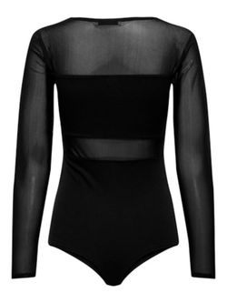 Body m/l combinado gasa Only Black