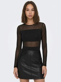 Body m/l combinado gasa Only Black