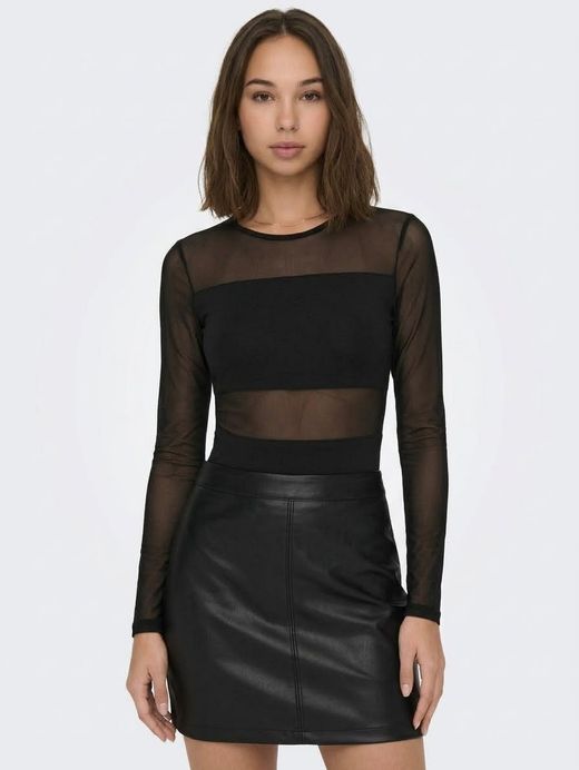 Body m/l combinado gasa Only Black