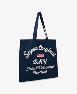 Bolsa de algodón Super Original Superdry Richest Navy