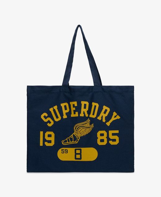 Bolsa de algodón Superdry 1985 Superdry Richest Navy 1