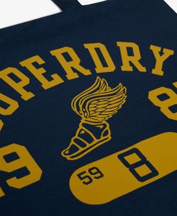 Bolsa de algodón Superdry 1985 Superdry Richest Navy 1
