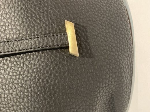 Bolso cruzado monocolor Varis Black