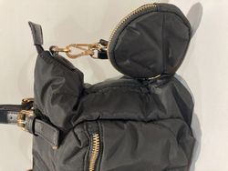 Bolso cruzado monocolor Varis Black